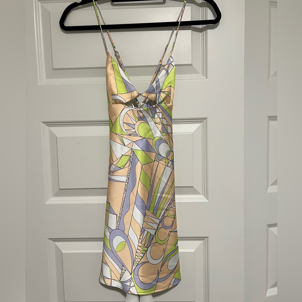 Zara Satin Mini Dress